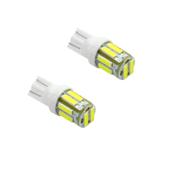 LUZ COLA DE PESCADO CON 10 LED, SET DE 2 UNIDADES, 12V.