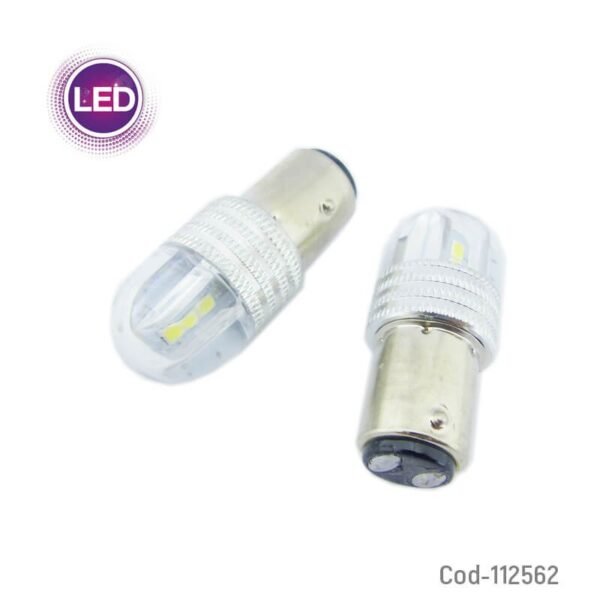 AMPOLLETA LED STROBO FIJO BLANCO