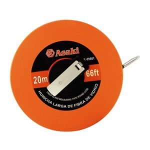 HUINCHA DE MEDIR NARANJA 20M - 66FT