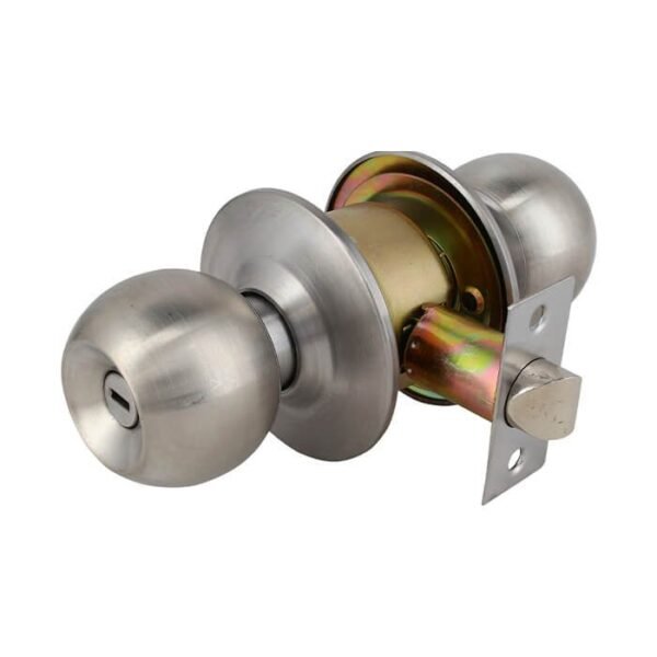 CERRADURA POMO BAÑO ACERO INOXIDABLE