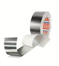 CINTA ALUMINIO CON LINER 25M X 50MM TESA