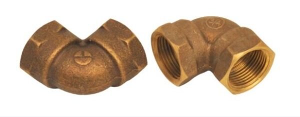 CODO DE BRONCE HI-HI 3/4´´ X 1 UND