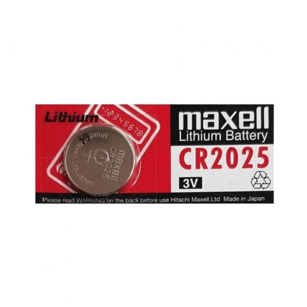 MAXELL Pila 2,5x20mm Litio Lithium Reloj 3V CR2025