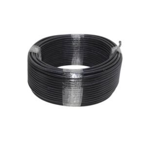 CORDON NEGRO 2x1,0mm POR ROLLO  RV-K