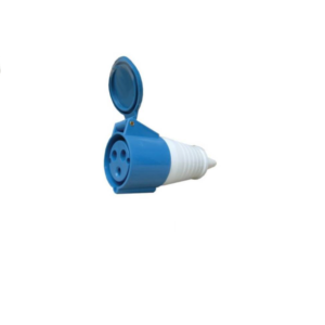 ENCHUFE INDUSTRIAL HEMBRA VOLANTE IP44, 16A, 220 2P+T. LEXO