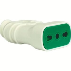 ENCHUFE HEMBRA VOLANTE 16A 250V 2P+T BLANCO