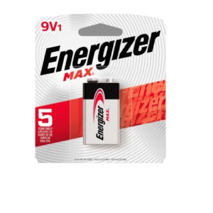 PILA ENERGIZER MAX ALCALINA 9V. UNIDAD