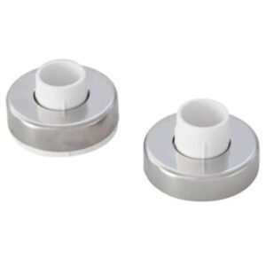 FLANCHE SOPORTE PARA CORTINA DE BAÑO PVC