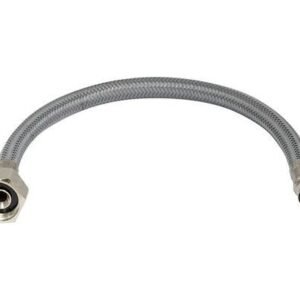 FLEXIBLE AGUA HI-HE 1/2" 25CM. 1 UNIDAD. TAUMM