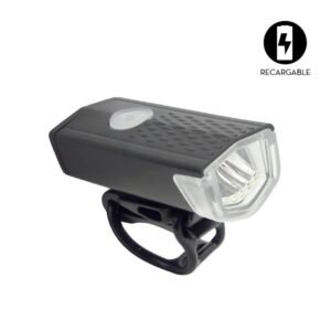 LUZ BICI DELANTERA LED RECARGABLE EN BLISTER