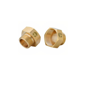 NIPLE TUERCA HE-HE 1/2" x 3/8". TAUMM