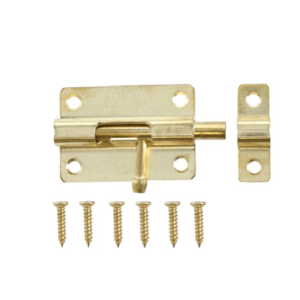 PICAPORTE PLATEADO ALUMINIO 2". FERRETOOLS