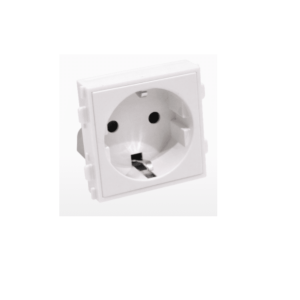 MODULO SCHUKO SIN CERTIFICACION 16A 2P+T PARA PLACA MULTIMEDIA FQ2 FQ3