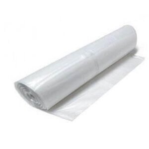 POLIETILENO TRANSPARENTE 0,10MM 1,2M X 4M. METRO LINEAL