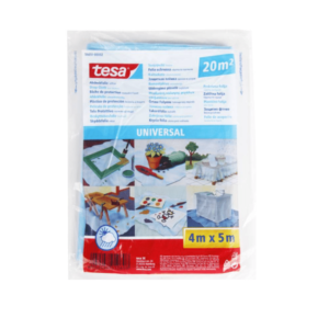 PLASTICO PROTECTOR DE SUPERFICIES. 4MX5M. (CUBRE 20M2) TESA
