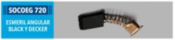 CARBONES PARA ESMERIL ANGULAR B&D 2
