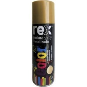 PINTURA SPRAY METALIZADO, ORO REX. 400ML