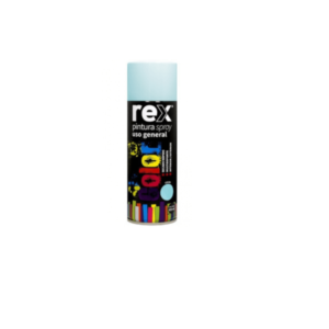 PINTURA SPRAY GENERAL, CELESTE  REX 400ML