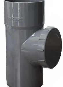 TEE REGISTRO PVC Gris Sanitario / Alcantarillado 110mm