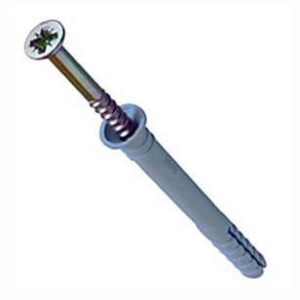 TACO NYLON + TORNILLO  6MM X 35 X 1 UNID