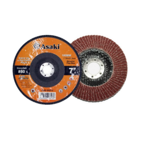 DISCO DE LIJAS PARA PULIR P60 - 7" 180MMX22.23