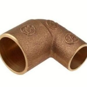 CODO DE BRONCE SO-SO 3/4´´ x 1/2"