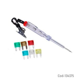 KIT FUSIBLES, PROBADOR DE CORRIENTE DESTORNILLADOR