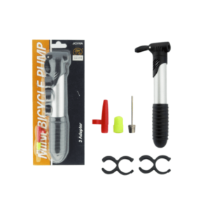 MINI BOMBIN PARA BICICLETA CON TRES ADAPTADORES