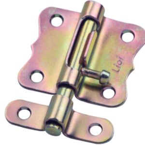 PICAPORTE BASE ANCHA BRONCEADO 60MM, SIN TORNILLOS