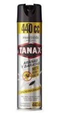 TANAX AEROSOL ARAÑAS Y BARATAS 220CC + 1/4 GRATIS
