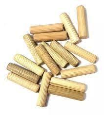 TARUGO DE MADERA 6MM BOL. 50 UNIDS