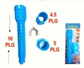 LLAVE GASFITER MULTIUSO FERRETOOLS