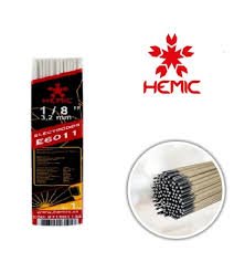 SOLDADURA ELECTRODO 6011 1/8´´1KG HEMIC