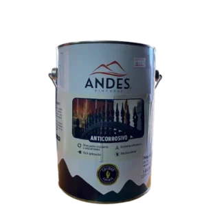 ANTICORROSIVO NEGRO 1/4GL ANDES