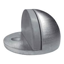 TOPE DE PUERTA MEDIALUNA CROMO SATIN LIOI