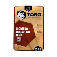MORTERO HORMIGON H20 25KGS TORO