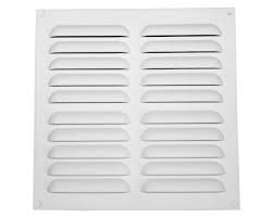 CELOSIA PARA VENTILACION DE PLÁSTICO PLANA BLANCA 30X30 CMS HOFFENS