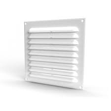 CELOSIA PARA VENTILACION DE PLÁSTICO PLANA BLANCA 20X20 CMS HOFFENS