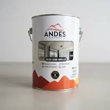 OLEO BLANCO SEMI BRILLO 1/4 GL ANDES