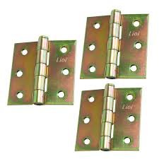 BISAGRA L84 3 1/2" X 3 1/2" ZINCADO C/TORNILLOS PACK 3 UNIDS LIOI