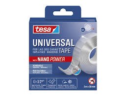CINTA UNIVERSAL TAOE DOBLECONTACTO NANO POWER 3MT X 30 MM TESA