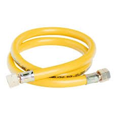 FLEXIBLE DE GAS HI-HI 3/8"- IZQ X 3/8" - IZQ 100CM CEMCO