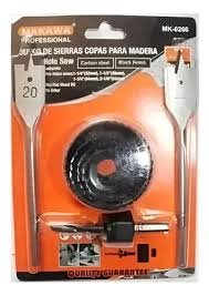 JUEGO DE SIERRA COPA PARA MADERA 7 PIEZAS MAKAWA