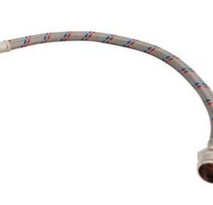 FLEXIBLE AGUA HI-HE 1/2" 60CM. 1 UNIDAD. F3C