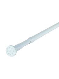 BARRA EXTENSIBLE 25MM DE 1.10 A 2 MTS BLANCA METALHSA