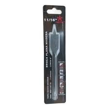 BROCA PLANA PARA MADERA 11/16" (17.46 mm) HEMIC