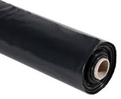 POLIETILENO NEGRO 0,10MM 1,2M X 4M. METRO LINEAL