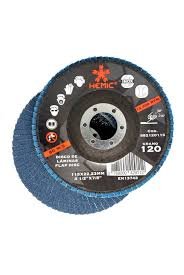 DISCO TRASLAPADO METAL GR120 - 115X22.23MM HEMIC