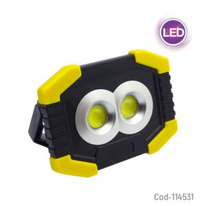 Linterna 2 LED COB + LED