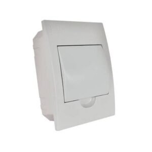 TABLERO EMBUTIDO IP41, LH, TAPA COLOR BLANCO, 6 POLOS, LEXO